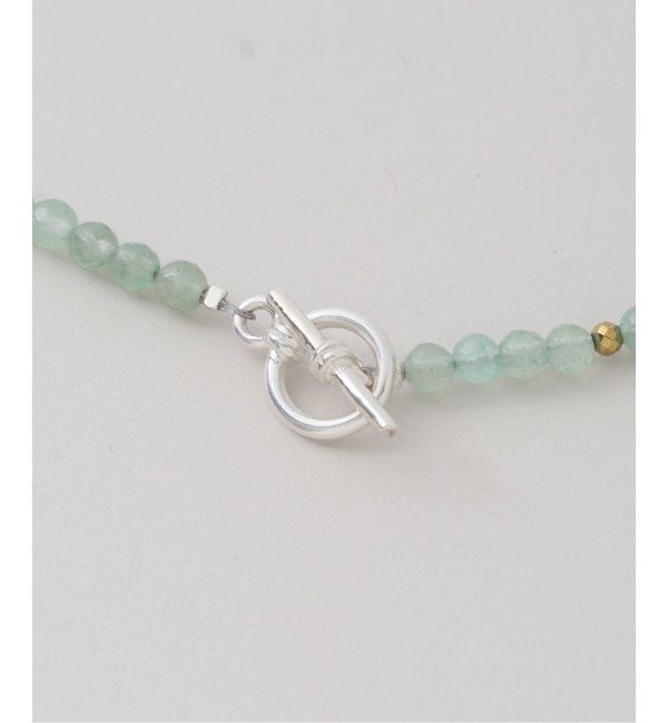 Spick and Span「【SAMH by LILAS】アベンチュリンネックレス SV」|ネックレス|