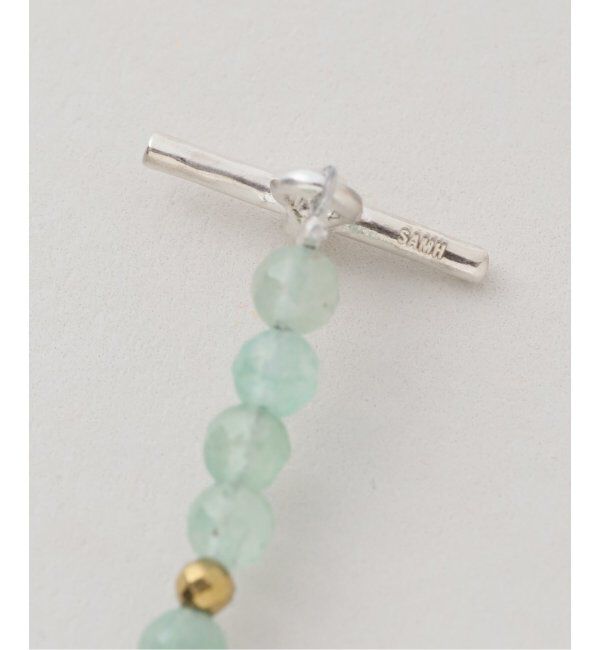 Spick and Span「【SAMH by LILAS】アベンチュリンネックレス SV」|ネックレス|