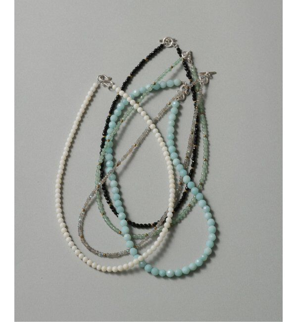 Spick and Span「【SAMH by LILAS】アベンチュリンネックレス SV」|ネックレス|