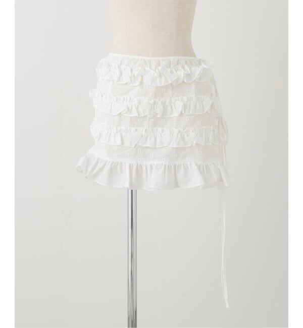 U by SPICK&SPAN「【OURSAALTY / アワソルティ】 Aloha Wrap Cover Up」|スカート|ホワイト