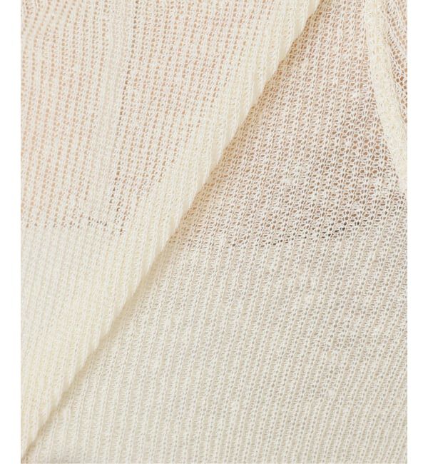 FRAMeWORK「Uネックニットプルオーバー」|ニット・セーター|