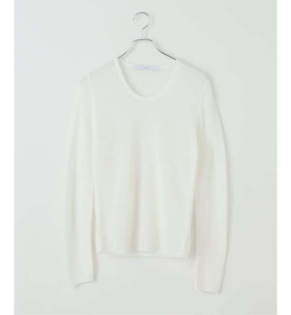 FRAMeWORK「Uネックニットプルオーバー」|ニット・セーター|