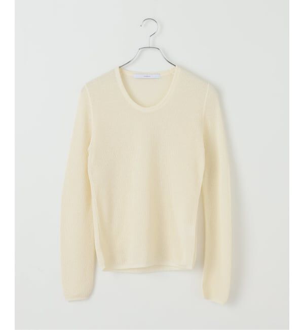 FRAMeWORK「Uネックニットプルオーバー」|ニット・セーター|