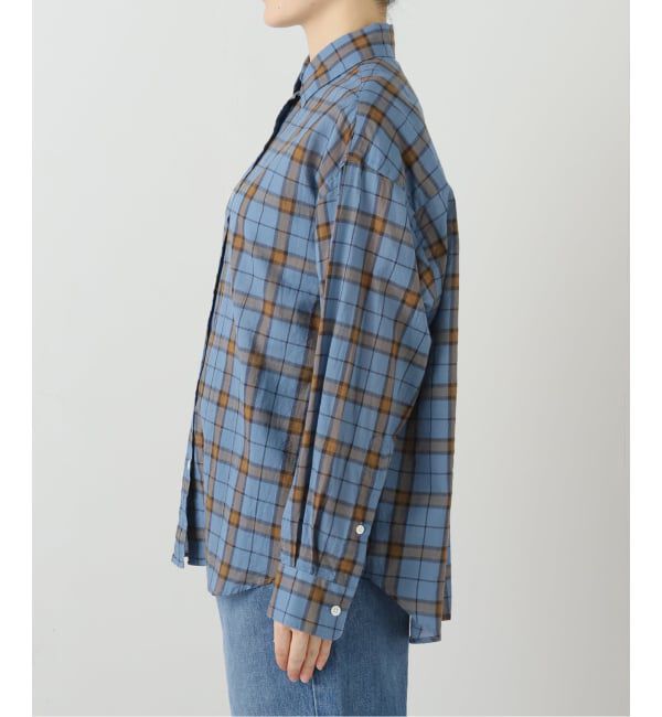 FRAMeWORK「コットンウールチェックレギュラーシャツ」|シャツ・ブラウス|