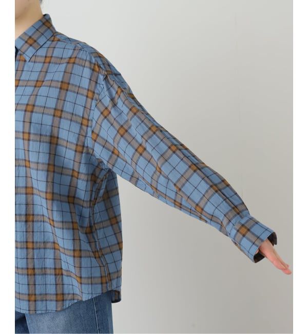 FRAMeWORK「コットンウールチェックレギュラーシャツ」|シャツ・ブラウス|