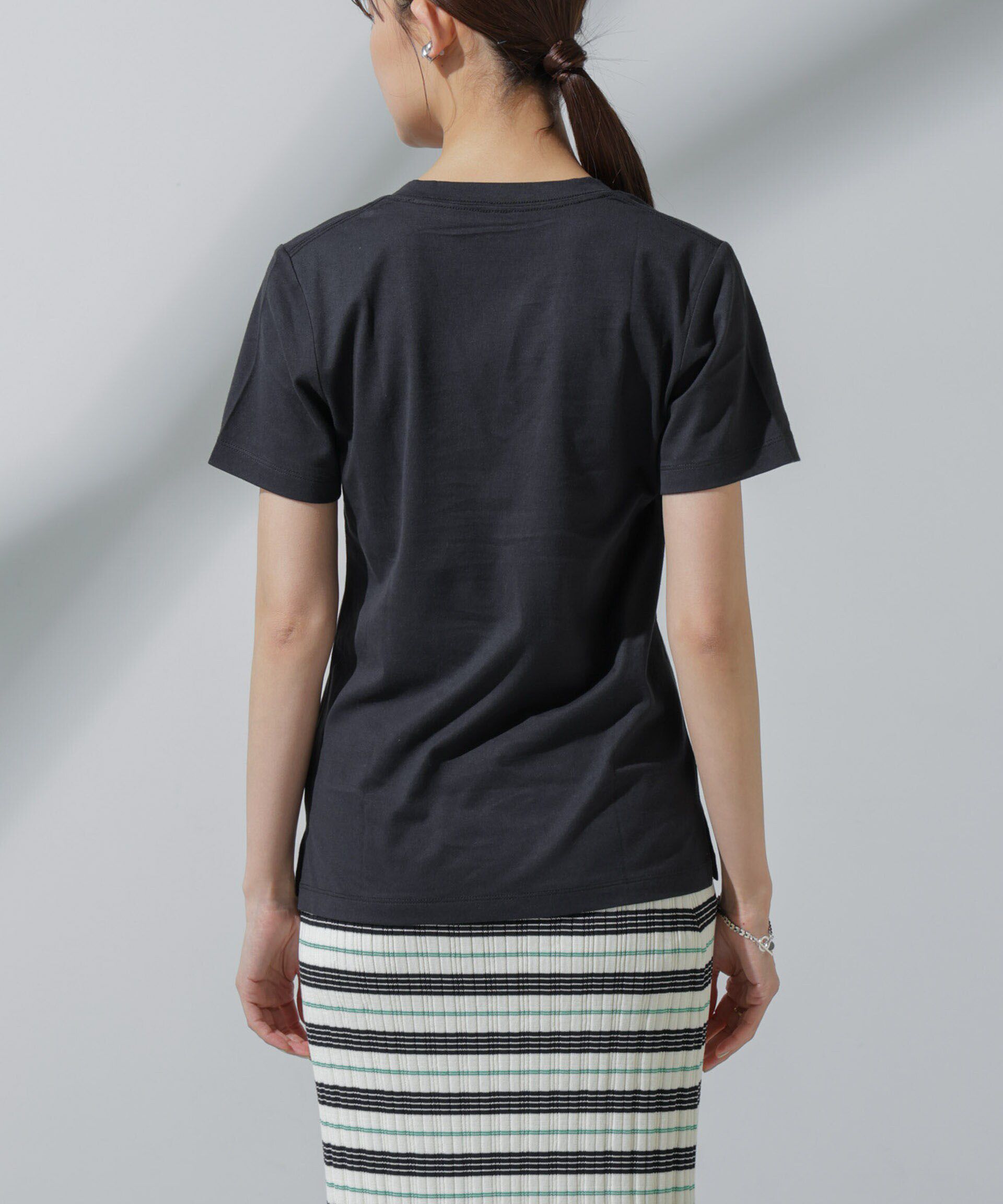 nano･universe「Anti Soaked(R) 汗染み防止 VネックTシャツ」|Tシャツ・カットソー|