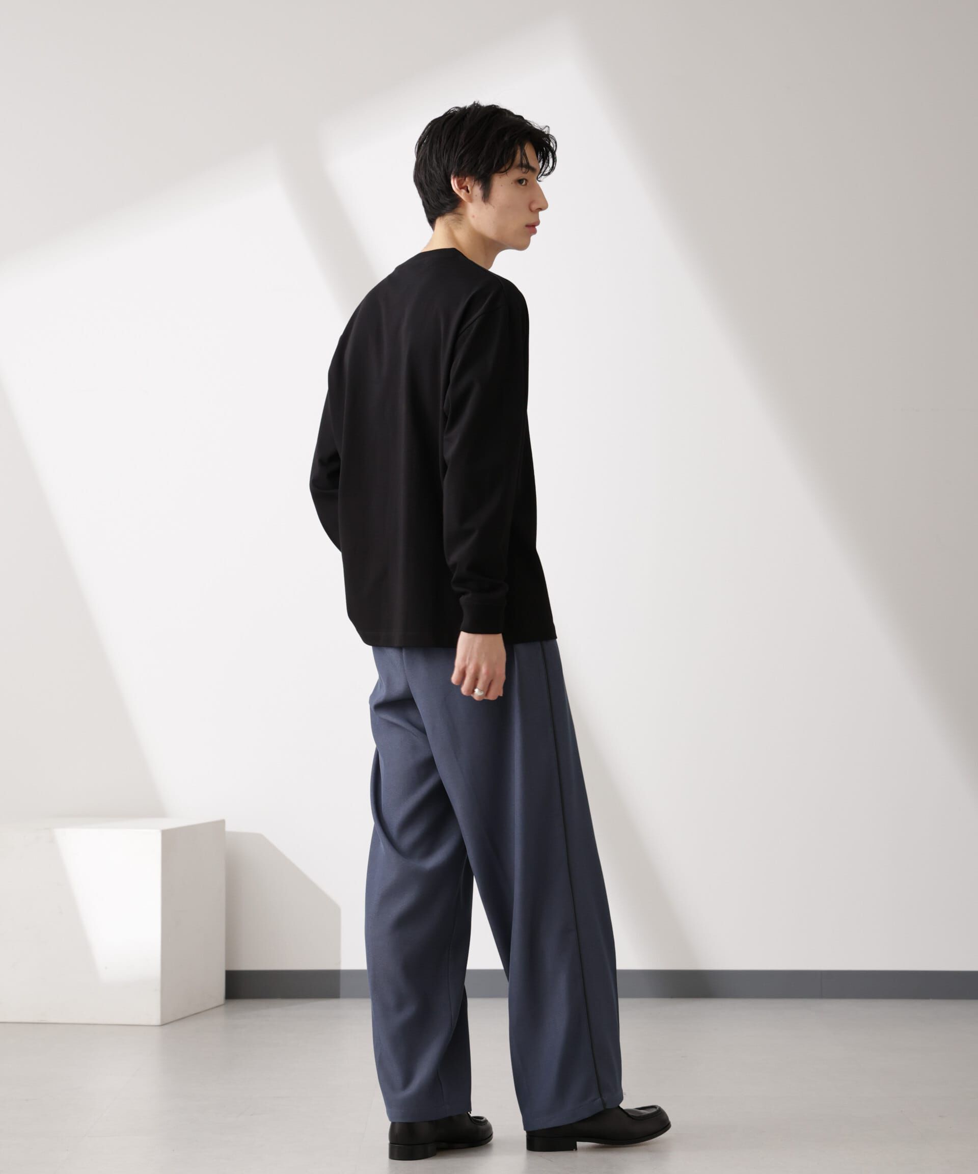 nano･universe「ナノベアTシャツ 長袖」|Tシャツ・カットソー|