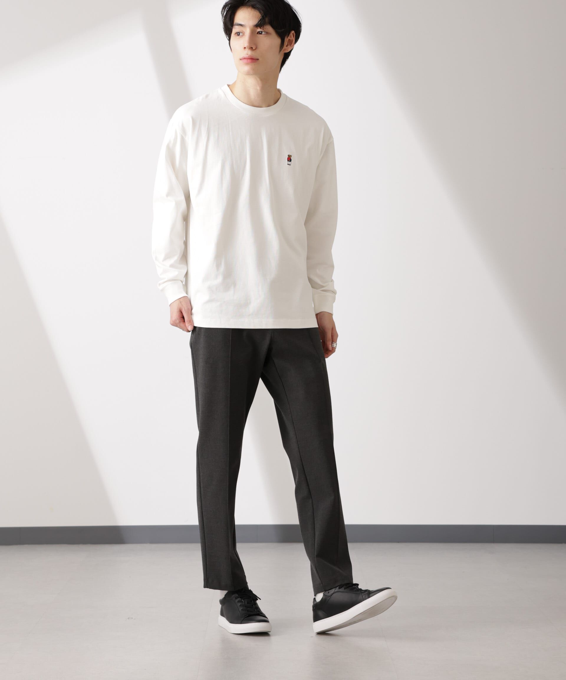 nano･universe「ナノベアTシャツ 長袖」|Tシャツ・カットソー|