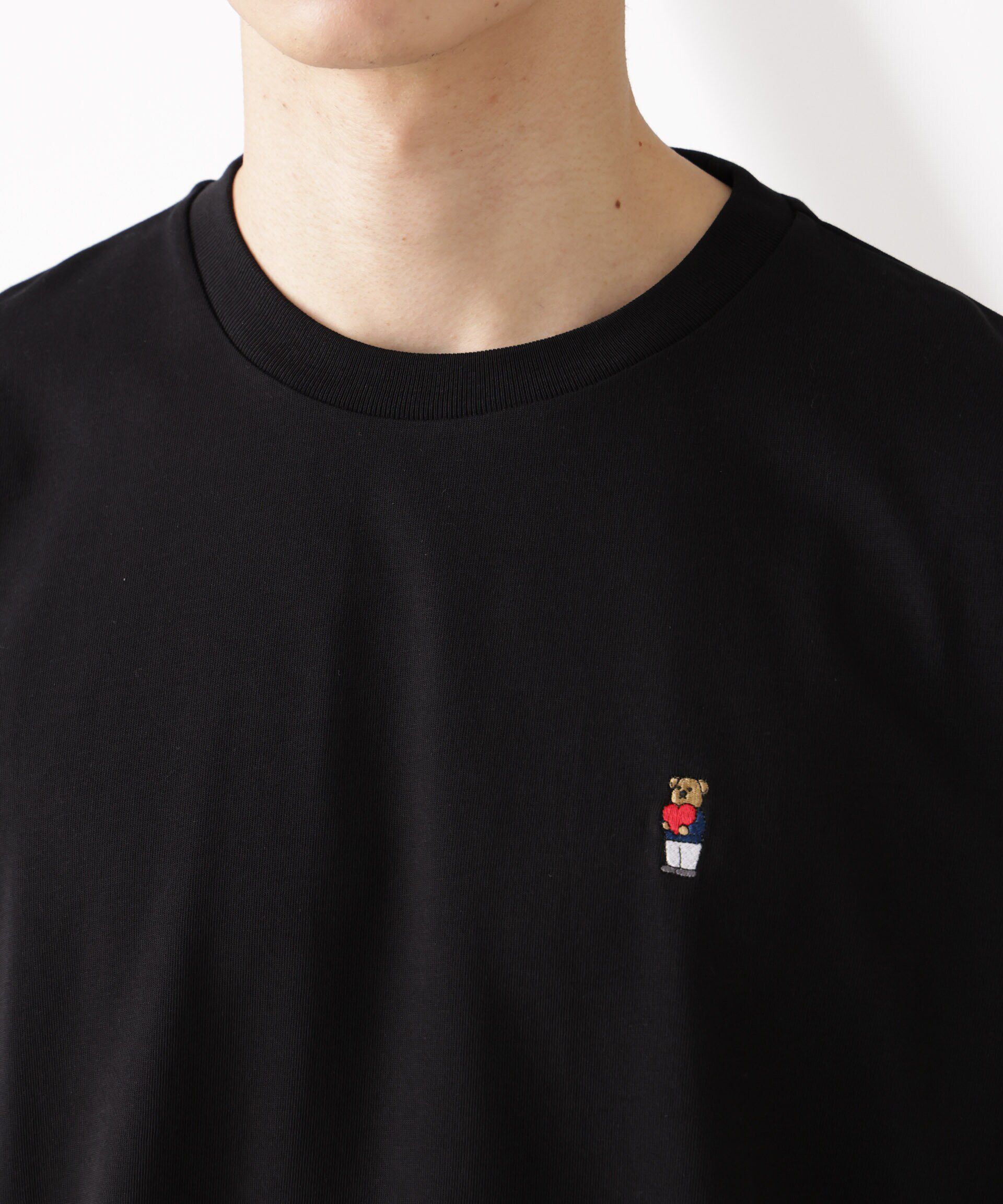 nano･universe「ナノベアTシャツ 長袖」|Tシャツ・カットソー|