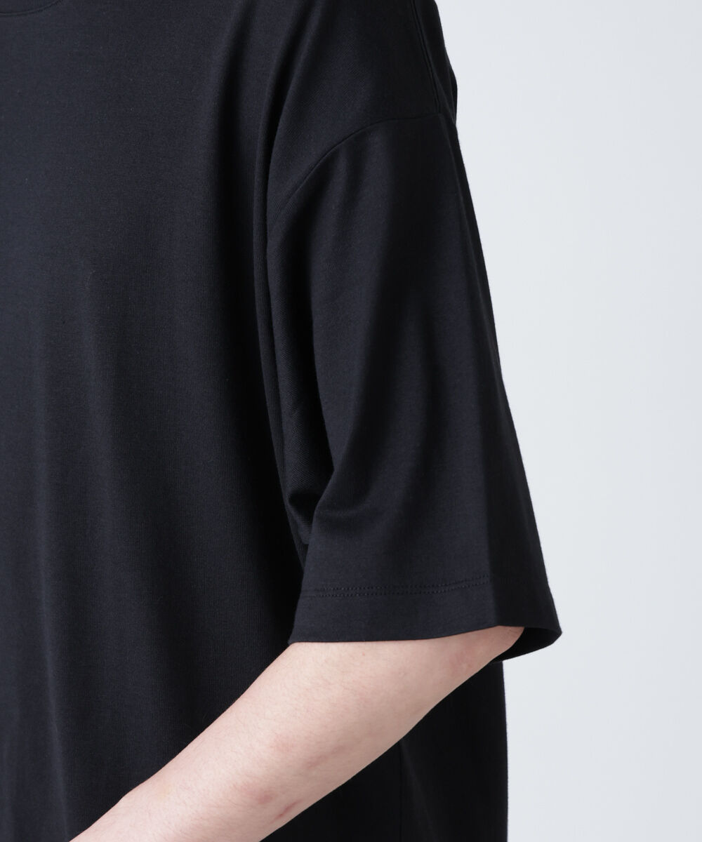 nano･universe「WEB限定/Anti Soaked(R)  汗染み防止 クルーネック ビッグシルエットTシャツ」|Tシャツ・カットソー|