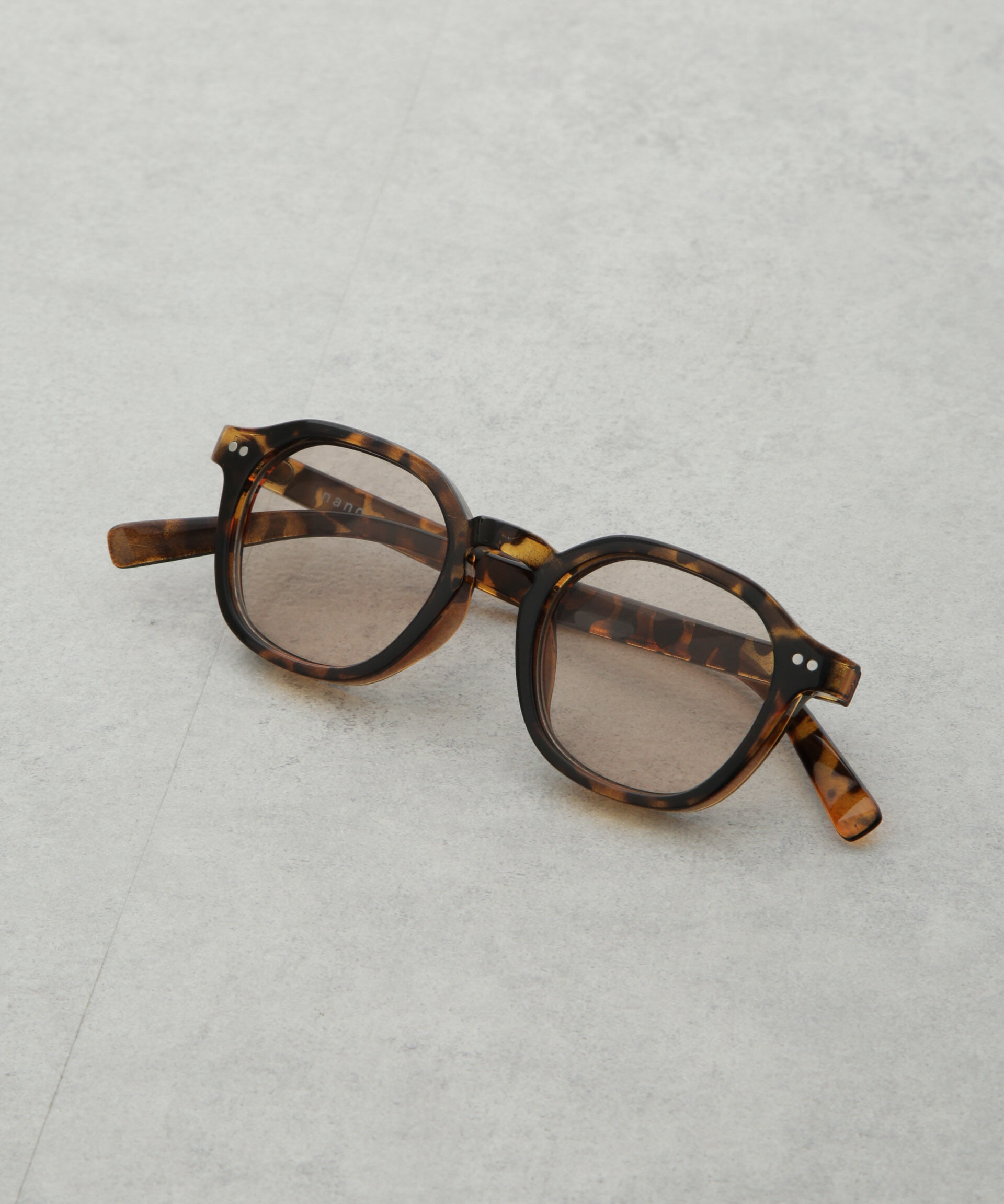 nano･universe「クラウンパント型サングラス」|メガネ|