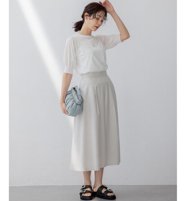 組曲「シアーパフ袖 ニット」|ニット・セーター|