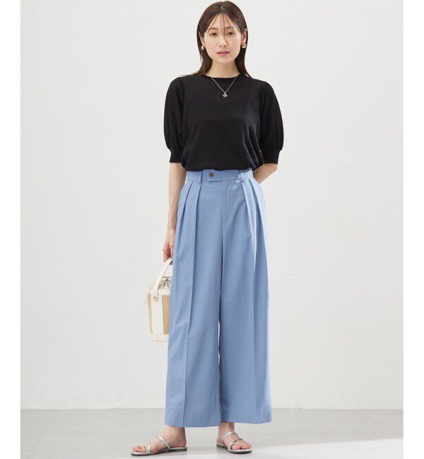 組曲「シアーパフ袖 ニット」|ニット・セーター|