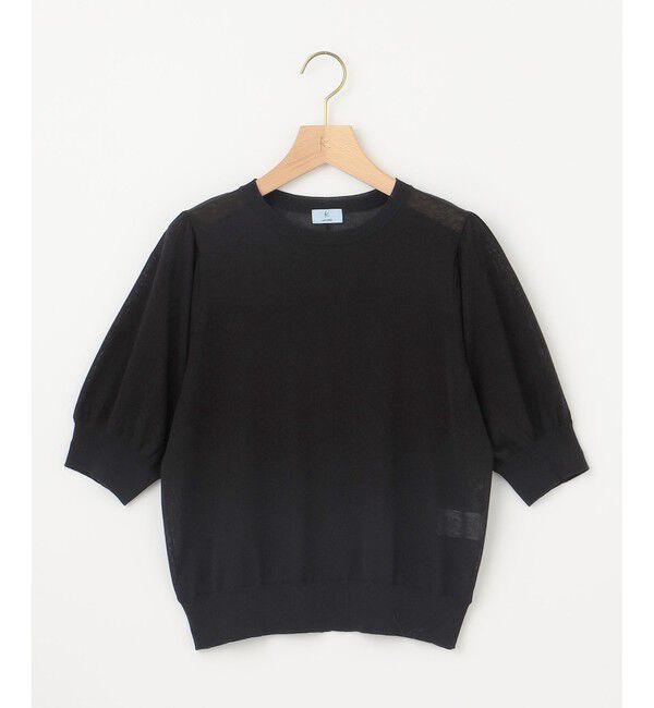 組曲「シアーパフ袖 ニット」|ニット・セーター|