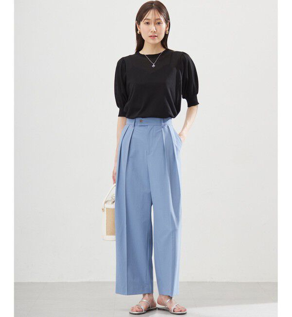 組曲「シアーパフ袖 ニット」|ニット・セーター|