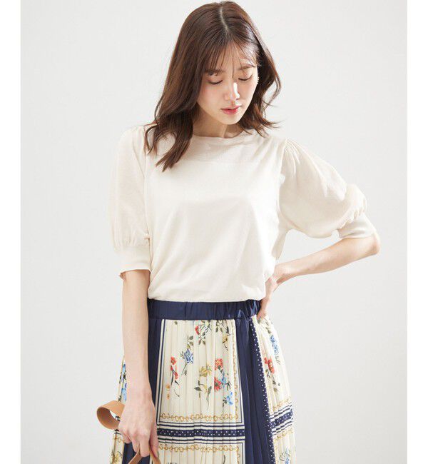 組曲「シアーパフ袖 ニット」|ニット・セーター|