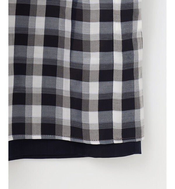 自由区「【WEB限定】キュプラジャカードリバーシブル スカート」|スカート|