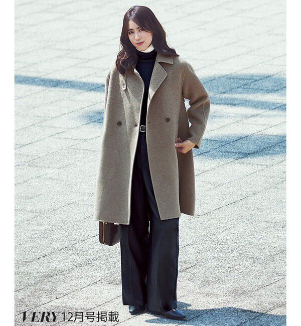 VERYベストアウター大賞「ロングアウター賞」受賞！】 MANTECOPure