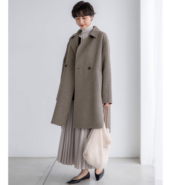 VERYベストアウター大賞「ロングアウター賞」受賞！】 MANTECOPure