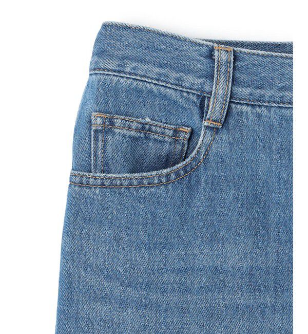 BEIGE,「【洗える】NAVIGLIO / フルレングスデニムバギーパンツ」|その他|