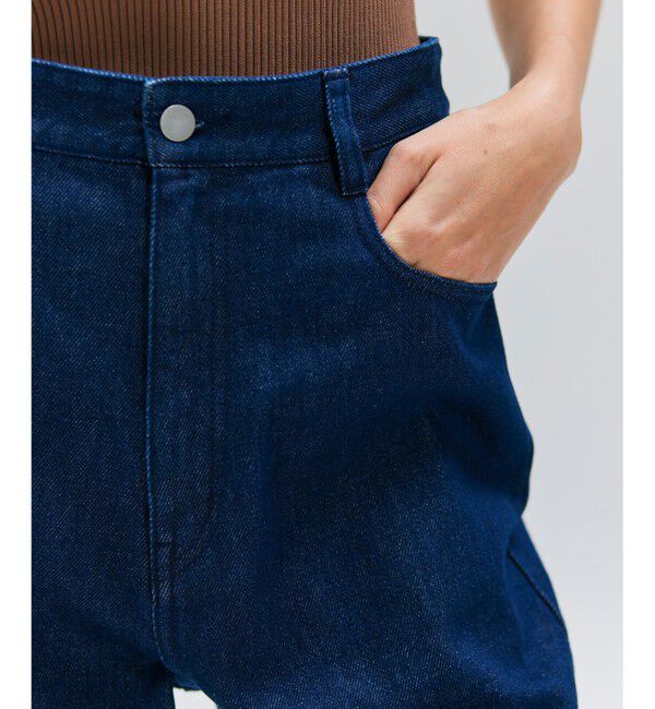 BEIGE,「【洗える】NAVIGLIO / フルレングスデニムバギーパンツ」|その他|