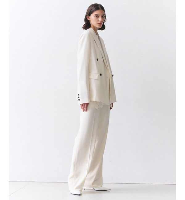 BEIGE,「【セットアップ対応】SPHENE / ダブルブレストピークドラペルジャケット」|テーラードジャケット|