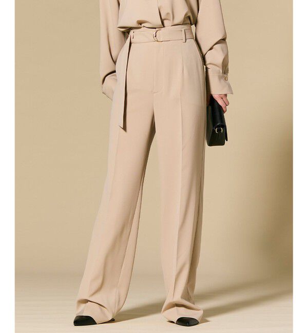 BEIGE,「【セットアップ対応】SPHENE / ハイウエストDカンストレートパンツ」|その他|Beige