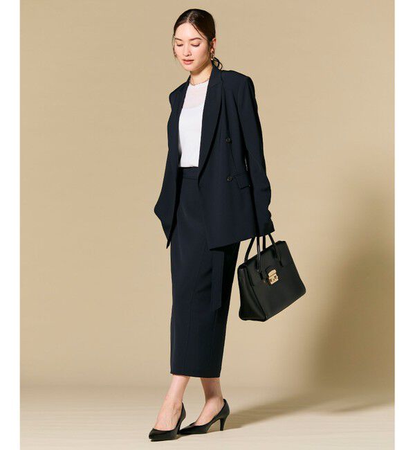 BEIGE,「【セットアップ対応】SPHENE / スクエアDカンIラインスカート」|スカート|