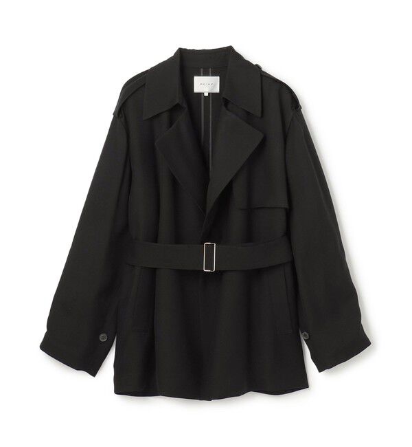 BEIGE,「VESZELYITE / ラップショートトレンチコート」|その他|