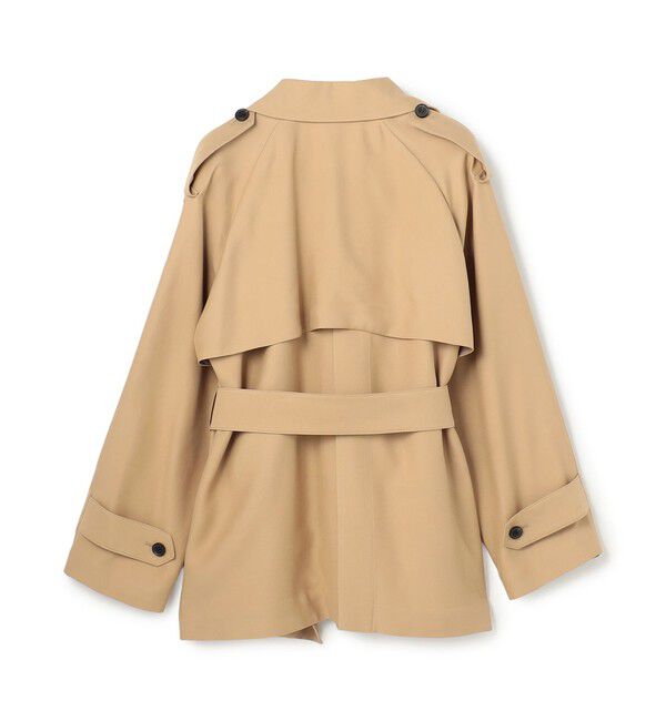 BEIGE,「VESZELYITE / ラップショートトレンチコート」|その他|