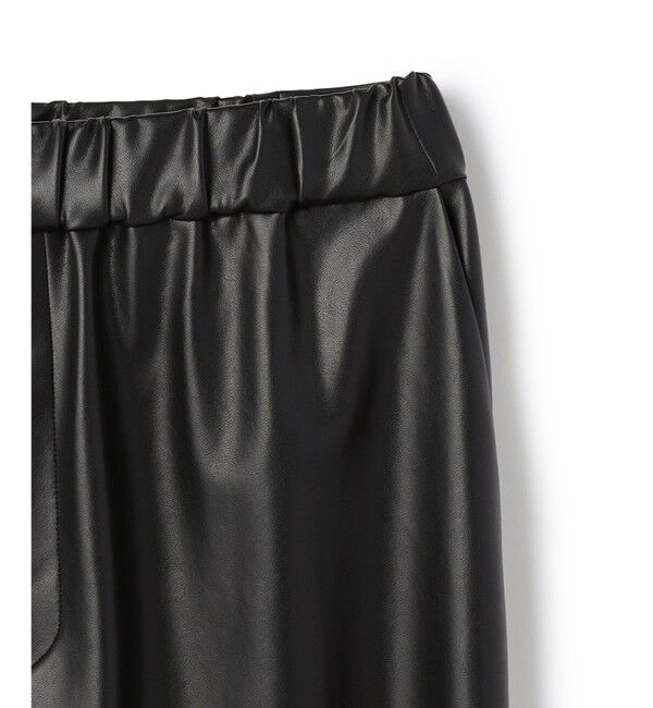 BEIGE,「HYAL / フェイクレザーカービーラインイージーパンツ」|その他|