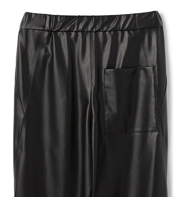 BEIGE,「HYAL / フェイクレザーカービーラインイージーパンツ」|その他|