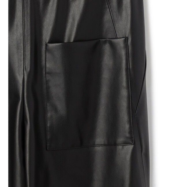 BEIGE,「HYAL / フェイクレザーカービーラインイージーパンツ」|その他|