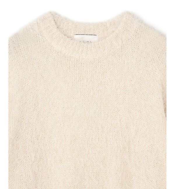 BEIGE,「WERNER / ファンシーヤーンヘアリーニットプルオーバー」|ニット・セーター|