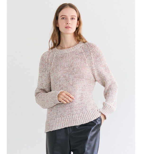 BEIGE,「OPAL / チャンキーニットプルオーバー」|ニット・セーター|Color mix