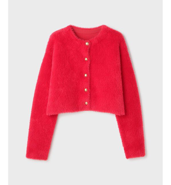 Diagram「フェザーショートニットカーディガン」|カーディガン|