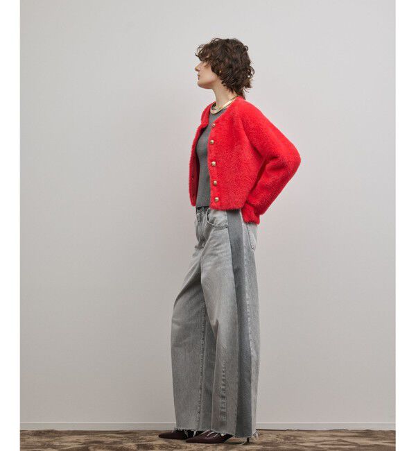 Diagram「フェザーショートニットカーディガン」|カーディガン|