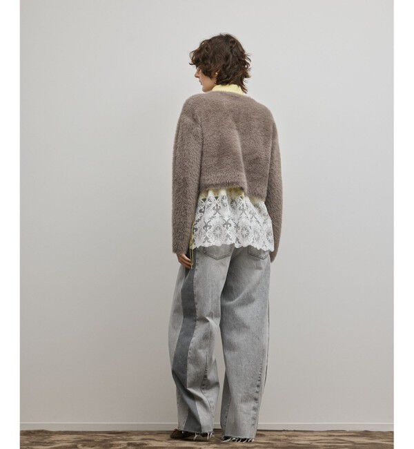 Diagram「フェザーショートニットカーディガン」|カーディガン|