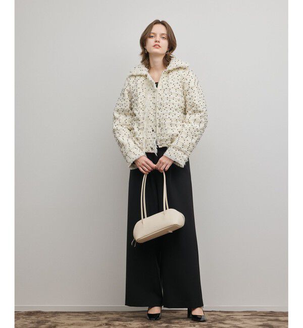 GRACE CONTINENTAL「ツイードダウンジャケット」|ダウン|キナリ