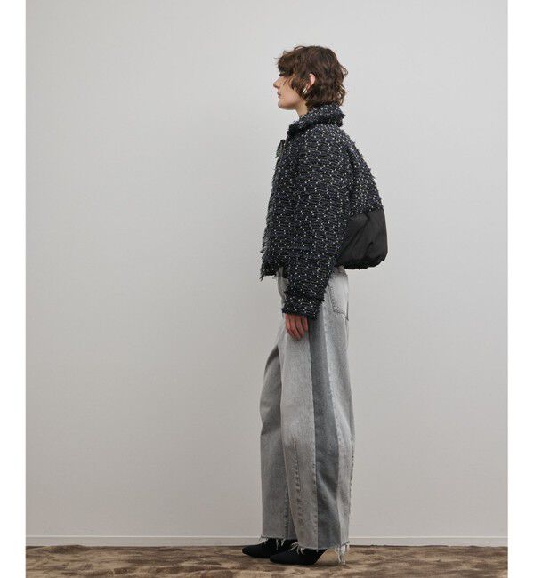 GRACE CONTINENTAL「ツイードダウンジャケット」|ダウン|