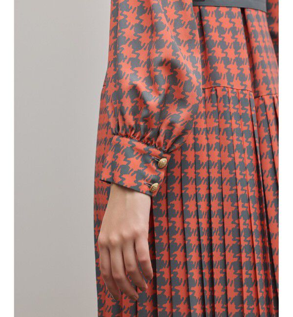 Diagram「バイカラーチェックプリントワンピース」|ワンピース|