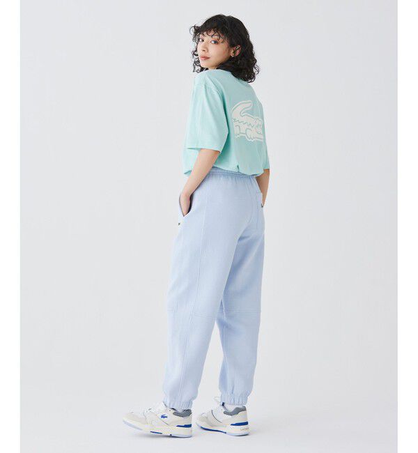 LACOSTE「ダブルフェイス鹿の子 ルーズフィット ピケトラックパンツ/ スウェットパンツ」|その他|