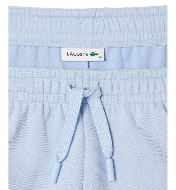 LACOSTE「ダブルフェイス鹿の子 ルーズフィット ピケトラックパンツ/ スウェットパンツ」|その他|