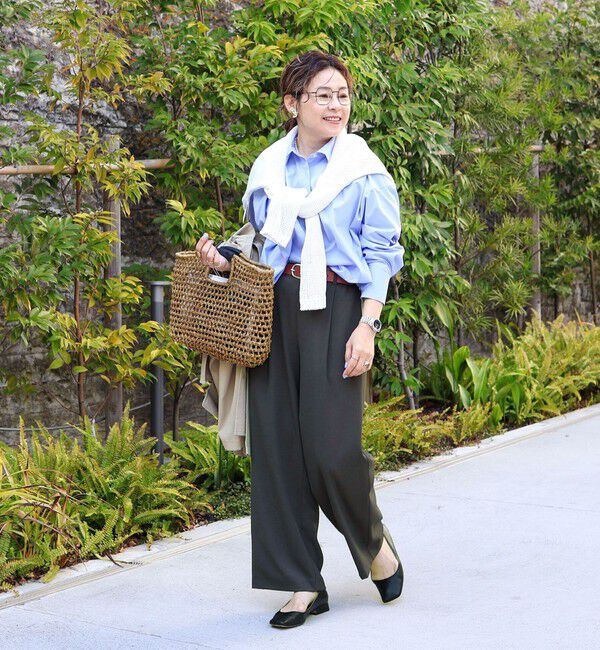 NOLLEY'S「《セットアップ対応》ウォッシャブルツイルイージーパンツ」|その他|