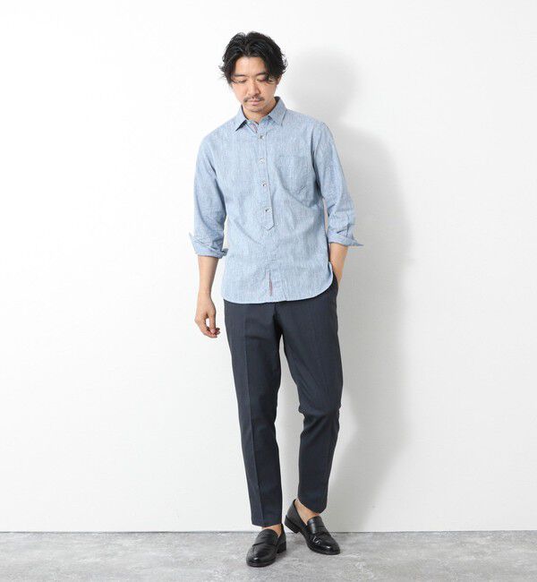 NOLLEY'S goodman「《ビジカジ対応》綿麻COOLMAX イージーPT 25SS」|チノ|