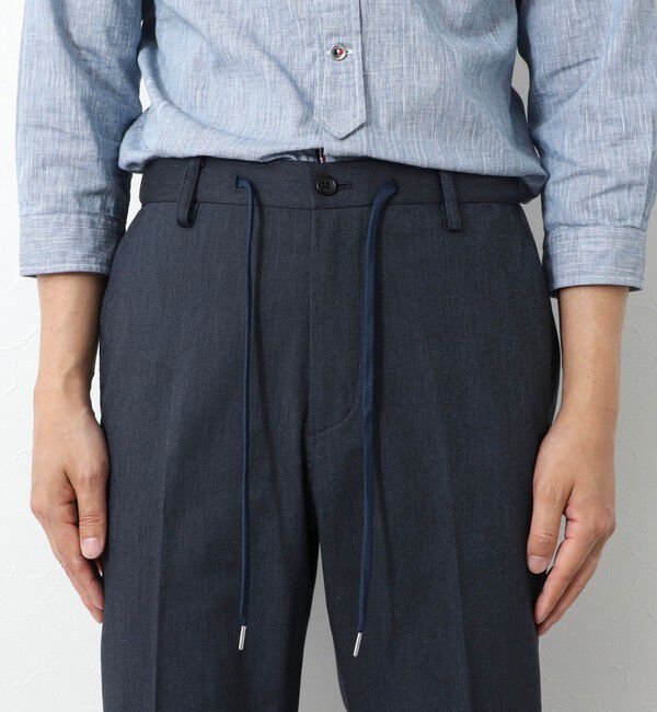 NOLLEY'S goodman「《ビジカジ対応》綿麻COOLMAX イージーPT 25SS」|チノ|