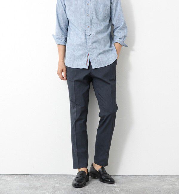 NOLLEY'S goodman「《ビジカジ対応》綿麻COOLMAX イージーPT 25SS」|チノ|