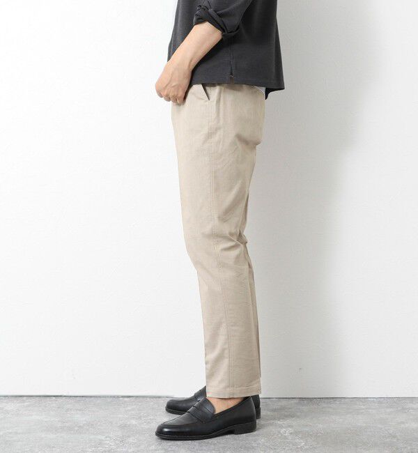 NOLLEY'S goodman「《ビジカジ対応》綿麻COOLMAX イージーPT 25SS」|チノ|