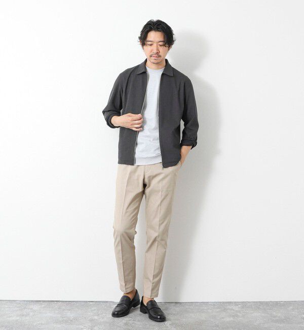 NOLLEY'S goodman「《ビジカジ対応》綿麻COOLMAX イージーPT 25SS」|チノ|