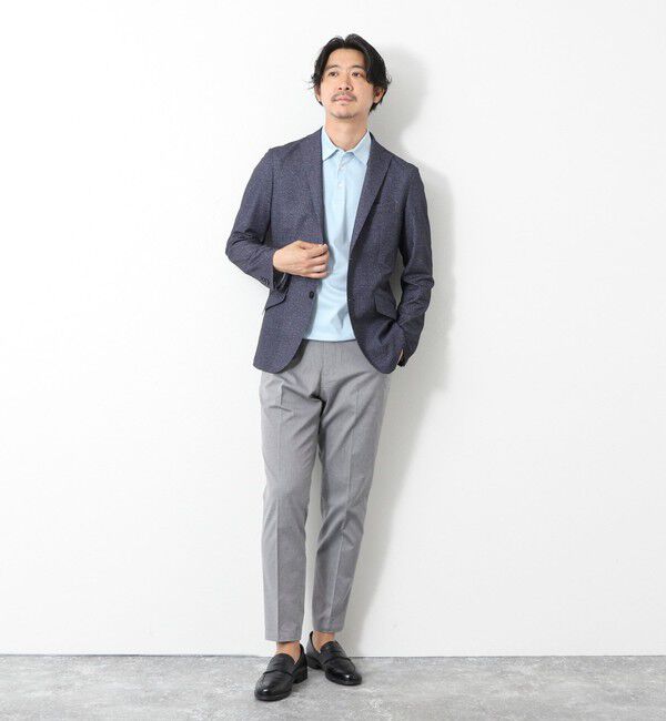 NOLLEY'S goodman「《ビジカジ対応》綿麻COOLMAX イージーPT 25SS」|チノ|